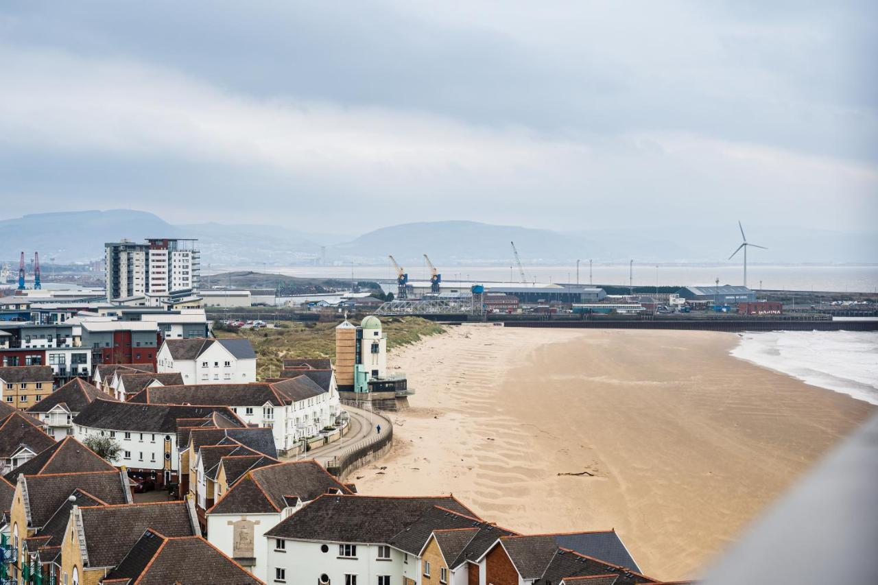 Coastal City Rooms - Waterfront Swansea Exterior foto